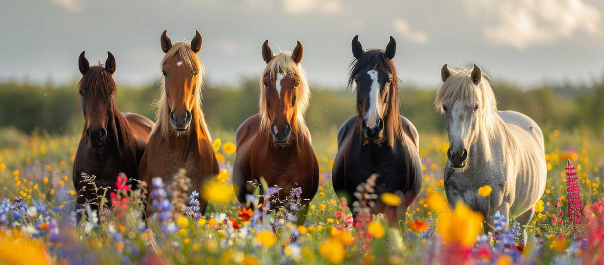 HERO Rescue Horses in Winston Salem enjoying pasture.